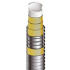 Rubber hose DELTA-AB 540 NBR, abrasion resistant, white NBR food suction & discharge hose 10 bar
